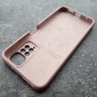 Чехол для Xiaomi Redmi Note 11 4G, Silicone Case, с логотипом, розовый песок
