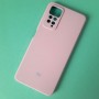 Чехол для Xiaomi Redmi Note 11 Pro 4G / Note 11S Pro 5G, Silicone Case с логотипом Mi, розовый песок