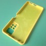 Чехол для Xiaomi Redmi Note 11 Pro 4G / Note 11S Pro 5G, Silicone Case с логотипом Mi, желтый