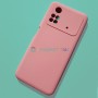 Чехол для Xiaomi Redmi Note 11 / Poco M4 Pro, Silicone Case, розовый