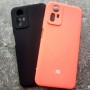 Чехол для Xiaomi Redmi Note 12S 4G, Silicone Case, с логотипом, черный