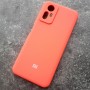 Чехол для Xiaomi Redmi Note 12S 4G, Silicone Case, с логотипом, ярко-розовый