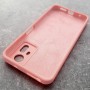 Чехол для Xiaomi Redmi Note 12S 4G, Silicone Case, с логотипом, розовый песок