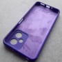 Чехол для смартфона Redmi Note 12 5G, Silicone Case, с логотипом, темно-фиолетовый