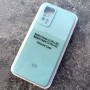 Xiaomi Redmi Note 12 Pro 4G / Note 11 Pro, Silicone Case с логотипом Mi, ментоловый