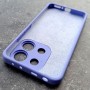 Чехол для Xiaomi Redmi Note 13 4G, Silicone Case, с логотипом, фиалка