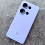 Чехол для Xiaomi Redmi Note 13 Pro 4G, Silicone Case, с логотипом, фиалка