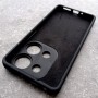 Чехол для Xiaomi Redmi Note 13 Pro 4G, Silicone Case, с логотипом, черный