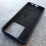Чехол для Xiaomi Redmi Note 13 Pro 5G / Poco X6 5G, Silicone Case, с логотипом, черный
