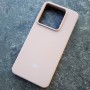 Чехол для Xiaomi Redmi Note 13 Pro 5G / Poco X6 5G, Silicone Case, с логотипом, розовый песок