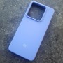 Чехол для Xiaomi Redmi Note 13 Pro 5G / Poco X6 5G, Silicone Case, с логотипом, фиалковый