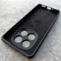 Чехол для Xiaomi Redmi Note 14 Pro 4G, Silicone Case, с логотипом, черный