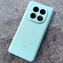 Чехол для Xiaomi Redmi Note 14 Pro 4G, Silicone Case, с логотипом, ментол