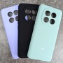 Чехол для Xiaomi Redmi Note 15 4G, Silicone Case, с логотипом, фиалка