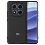 Чехол для Xiaomi Redmi Note 15 4G, Silicone Case, с логотипом, черный