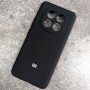 Чехол для Xiaomi Redmi Note 15 4G, Silicone Case, с логотипом, черный
