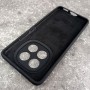 Чехол для Xiaomi Redmi Note 15 4G, Silicone Case, с логотипом, черный