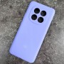 Чехол для Xiaomi Redmi Note 15 4G, Silicone Case, с логотипом, фиалка