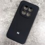 Чехол для Xiaomi Redmi Note 15 Pro Plus, Silicone Case, с логотипом, черный