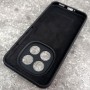 Чехол для Xiaomi Redmi Note 15 Pro Plus, Silicone Case, с логотипом, черный