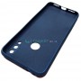 Чехол для Xiaomi Redmi Note 7 силиконовый, синий
