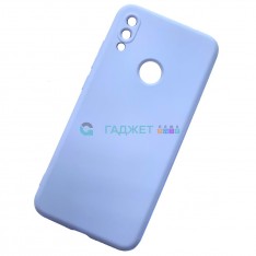Чехол для Xiaomi Redmi Note 7 силиконовый, сиреневый