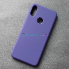 Чехол для Xiaomi Redmi Note 7 силиконовый, темно-фиолетовый