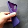 Чехол для Xiaomi Redmi Note 7 силиконовый, темно-фиолетовый