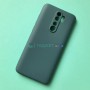 Чехол для Xiaomi Redmi Note 8 Pro силиконовый, темно-зеленый