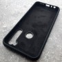 Чехол для Xiaomi Redmi Note 8T, Silicone Case, с логотипом, черный