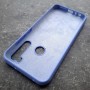 Чехол для Xiaomi Redmi Note 8T, Silicone Case, с логотипом, фиолетовый