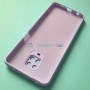 Чехол для Xiaomi Redmi Note 9 Pro силиконовый, фиолетовый