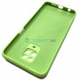 Чехол для Xiaomi Redmi Note 9S силиконовый, светло-зеленый