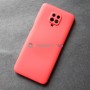 Силиконовый чехол для Xiaomi Redmi Note 9 Pro / Note 9S, красная камелия