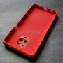 Силиконовый чехол для Xiaomi Redmi Note 9 Pro / Note 9S, красная камелия
