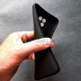 Силиконовый чехол для Xiaomi Redmi Note 9T, черный