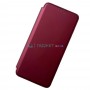 Чехол-книжка для Samsung S21 FE, бордовый