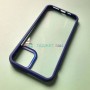 Прозрачный чехол для Apple iPhone 12 Pro Max с силиконовыми гранями