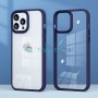 Прозрачный чехол для Apple iPhone 12 Pro Max с силиконовыми гранями
