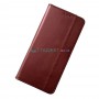 Чехол-книжка для Xiaomi Redmi 10, Wallet Case, бордовый