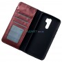 Чехол-книжка для Xiaomi Redmi 9, Wallet Case, бордовый