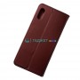 Чехол-книжка для Xiaomi Redmi 9A, Wallet Case, бордовый