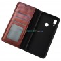 Чехол-книжка для Xiaomi Redmi Note 7, Wallet Case, бордовый