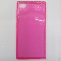 для Xiaomi Mi3 M3 Ультратонкий силиконовый чехол-накладка Silco розовый