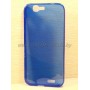 для Huawei Ascend G7 Ультратонкий силиконовый чехол-накладкаTPU Case синий