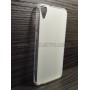 для HTC Desire 820 чехол-накладка силиконовый TPU Case матовый белый