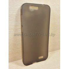 для Huawei Ascend G7 чехол-накладка силиконовый TPU Case матовый черный