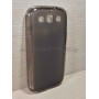 для Samsung Galaxy S3 (i9300) чехол-накладка силиконовый TPU Case матовый черный