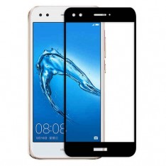 для Huawei P9 Lite Mini Защитное стекло Ainy Full Screen Cover 2,5D 0,33 мм черное