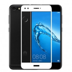 для Huawei P9 Lite Mini Защитное стекло Ainy Full Screen Cover 2,5D 0,33 мм белое
